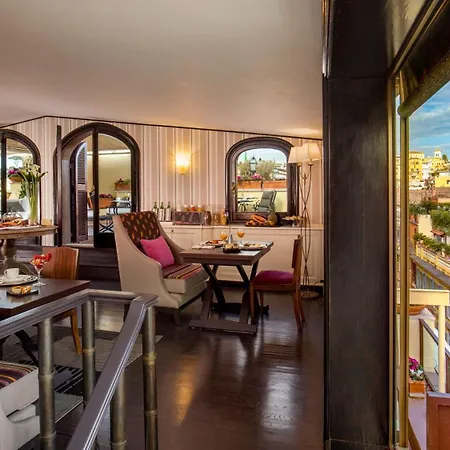 The At The Spanish Steps Exclusive Collection - The Pearl Penthouse Πανσιόν